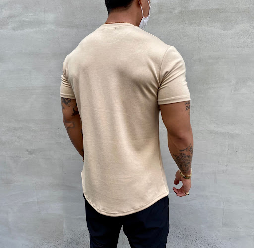 Title 1, American Slim Fit Muscle Tee Round Hem Short Sl...
