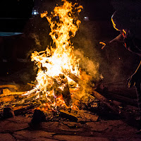 luce di fuoco di 