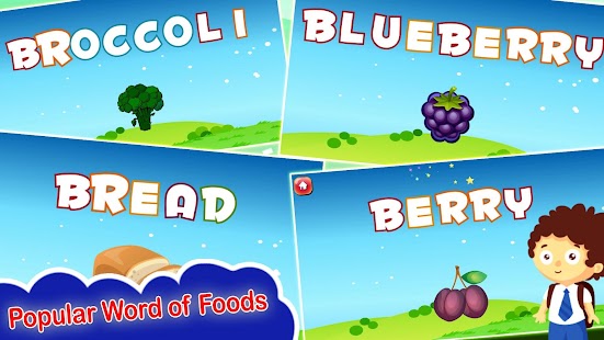 Spelling Learning Foods - náhled