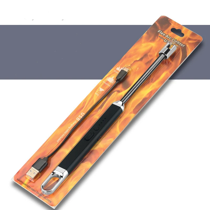 Title 3, Zapalniczka USB ze stopu aluminium-cynku wiatro...