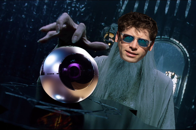 Saruman "Sam" Altman Orb Meme