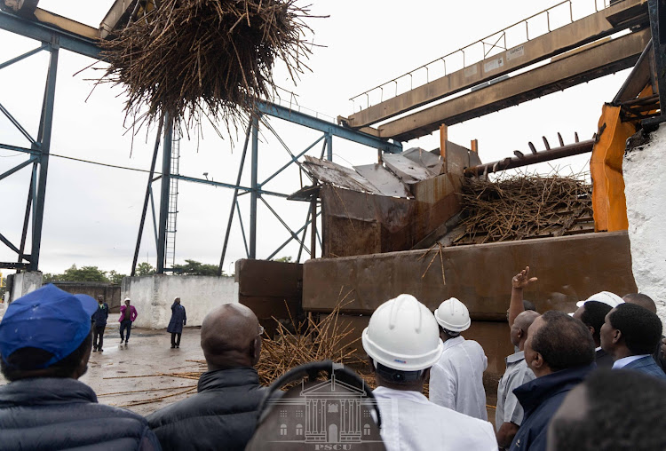 Nzoia Sugar factory in Bungoma.