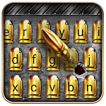 Cover Image of Télécharger Gun Bullet Shooting Keyboard Theme 1.0 APK