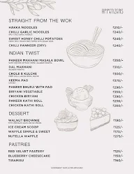 Ras Club Cafe menu 3