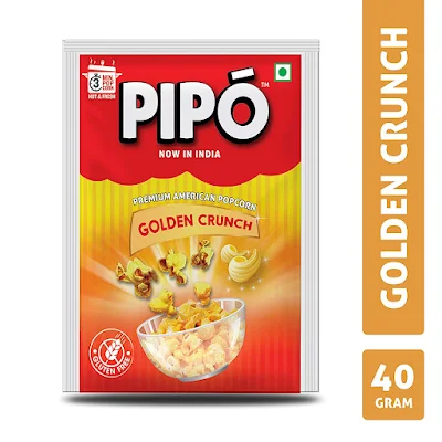 Pipo Instant Popcorn Golden - 40 gm