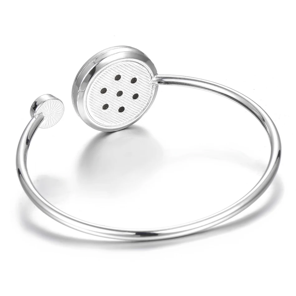 Holle damesarmband van roestvrij staal met diamanten. Een stijlvol accessoire dat perfect is voor elke gelegenheid. Duurzaam en elegant design.