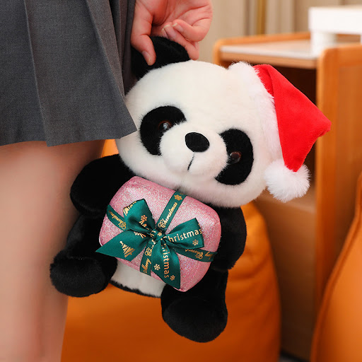 Title 3, Christmas Gift Cute Panda Doll A Soft and Festi...