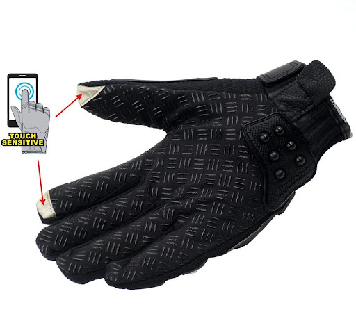 Title 2, Motorcycle Alloy Protective Outdoor Gloves – Su...
