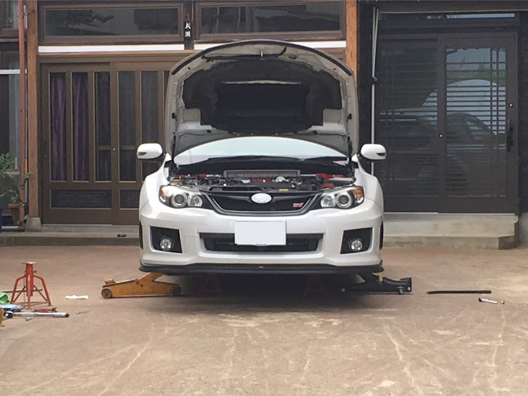 インプレッサ ハッチバックのDIY・純正流用・インプレッサWRXSTI・WRX STIに関するカスタム事例の投稿画像1枚目