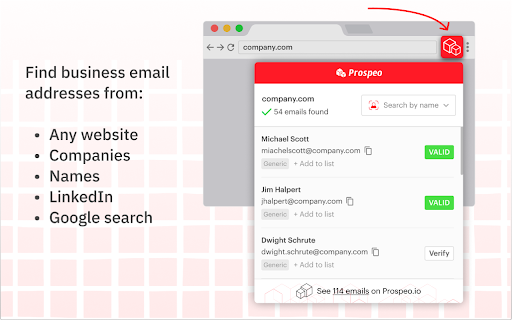 Prospeo - Email Finder