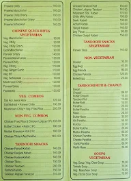 Hotel Nityanand menu 1