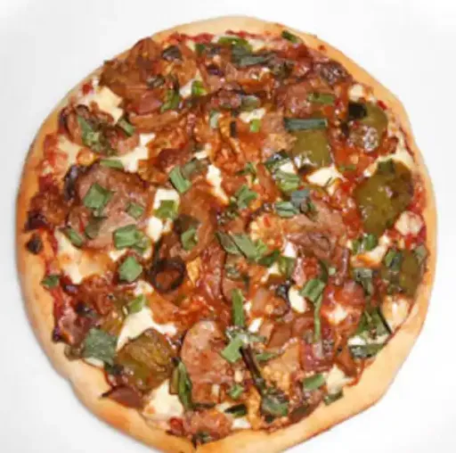 Satay Veggies Pizza