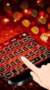 Red Diamond Love Keyboard - náhled