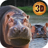 Hippo Wild Life Simulator 3D icon