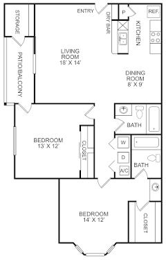 Messina Floorplan Diagram