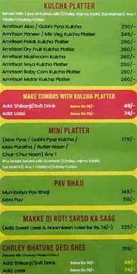 Amritsari Express menu 3