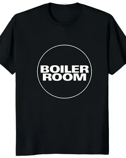 Boiler Room Dj Techno Boiler Letter Printed T-shirt Hip H... - 3