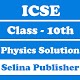 Download ICSE Class 10 Physics Solution Selina Publisher For PC Windows and Mac 1.0