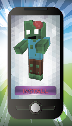 Many funny skins minecraft PE