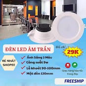 Đèn Led Âm Trần Đèn Led Ốp Trần 3 Màu Khác Nhau Siêu Mỏng Dễ Lắp Đặt Titan.st