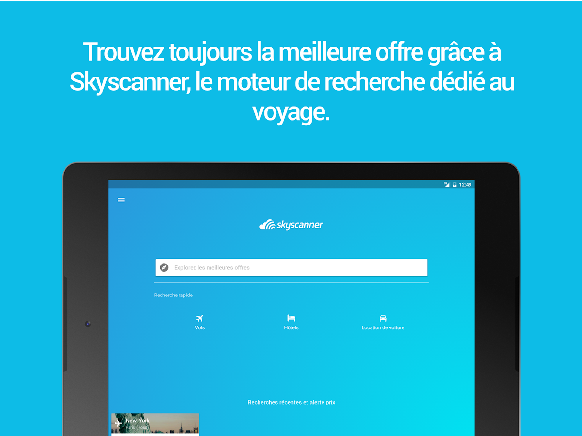   Skyscanner – Capture d'écran 
