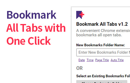 Bookmark All Tabs Preview image 0