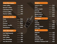 King's Cue Cafe menu 2