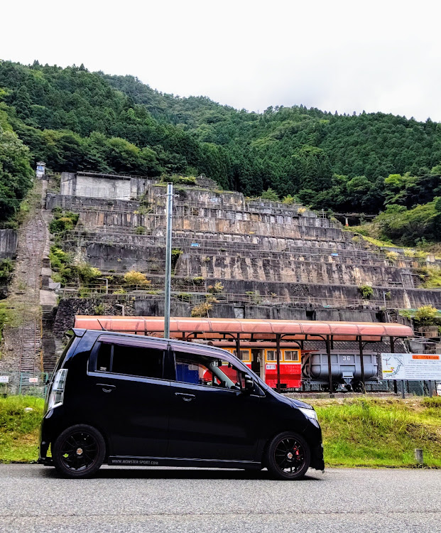 ワゴンRスティングレーのカメ活・シルバーウィークぶらり旅・神子畑選鉱場跡・銀の馬車道X鉱石の道に関するカスタム事例の投稿画像5枚目