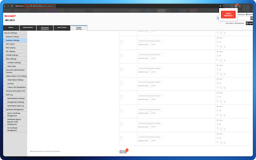 Sharp Printer Remote Unlocker Preview 2
