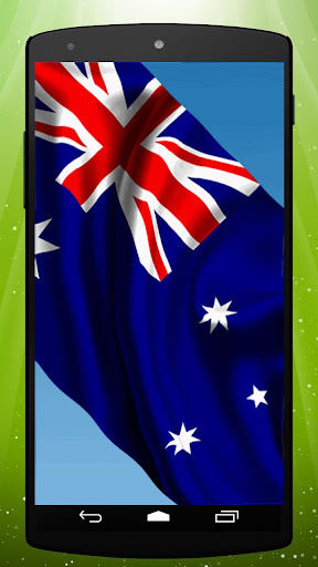 Australian flag Live Wallpaper