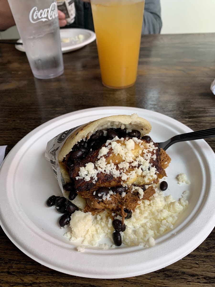 Gluten-Free Arepas at Cumaco Arepa House