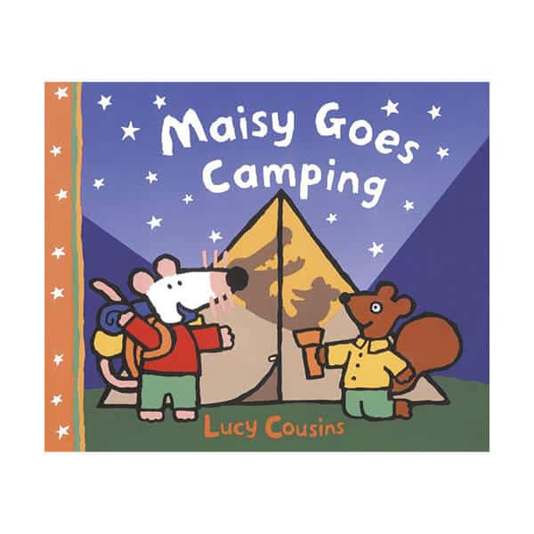 Maisy Goes Camping - Lucy Cousins on white background