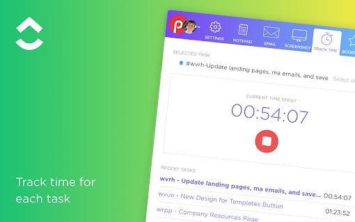 ClickUp: Tasks, Screenshots, Email, Time