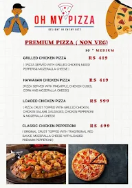 My Pizza menu 5