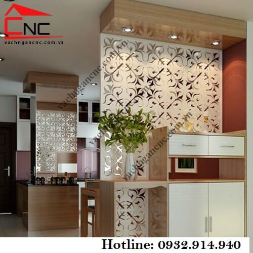 vách ngăn phòng bếp cnc đẹp,đa năng,tiện lợi cho nhà ở