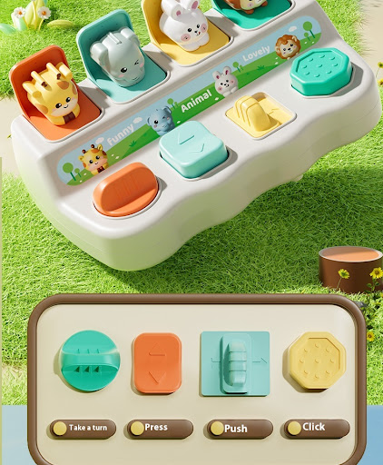 Title 7, Musical Surprise Box Baby Early Education Puzzl...