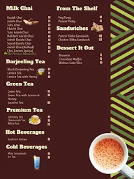 Chai Garam Cafe menu 1