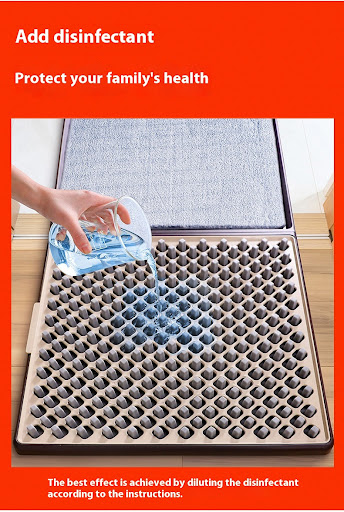 Title 5, Dry Wet Separation Automatic Cleaning Floor Mat...