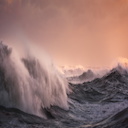 North Sea Storm Waves Theme
