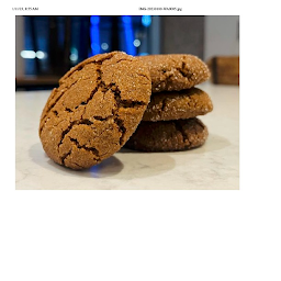 Ginger Maca Cookie (Vegan & Gluten Free)