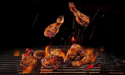 Bhatti Chicken - Grilled, NOT Fried!