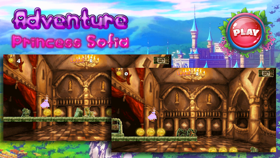 Adventure Princess Sofia Run - First Game 1.0 APK + Mod (Unlimited money / No Ads) for Android