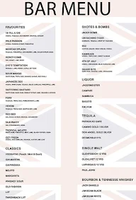 ThrowBack - Pub & Dine menu 2