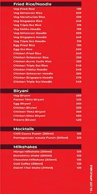 Lonavala Cafe menu 3