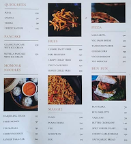 The T Cafe menu 5