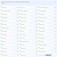 Your Choice Family Restaurant And Fast Food Corner menu 1