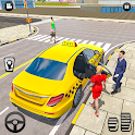 Icon Modern Taxi Driver Car Games