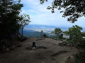 釈迦ヶ岳三角点