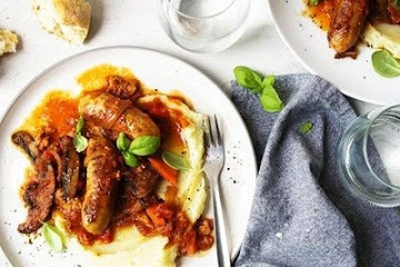 Saucy Sausages recipe