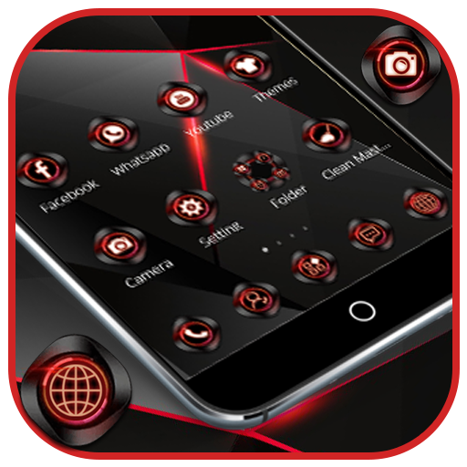 Red Neon Black Tech Theme Apk 1 1 2 Download Apk Latest Version